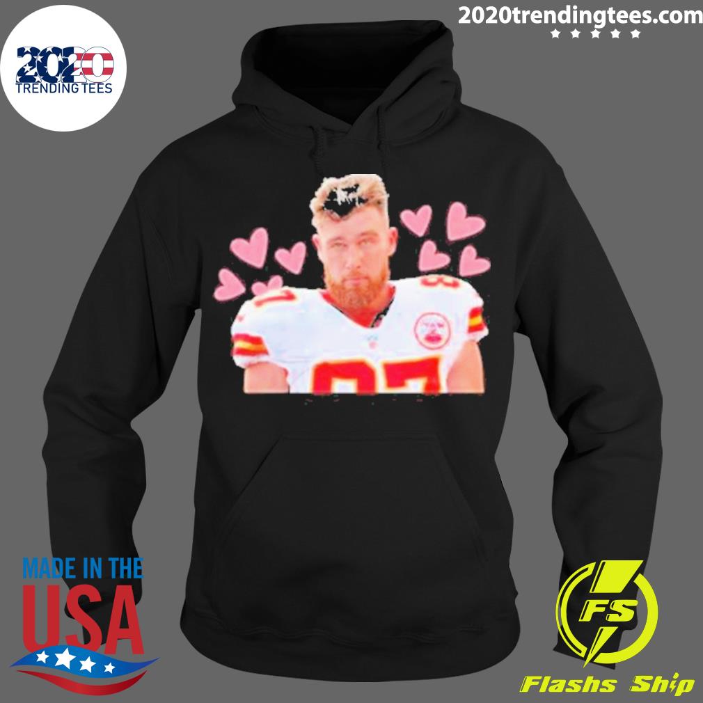 Official travis Kelce Love Super Bowl Champions 2023 - Adult & Kids T-Shirts, Sweatshirts & Hoodies apparel design preview 2