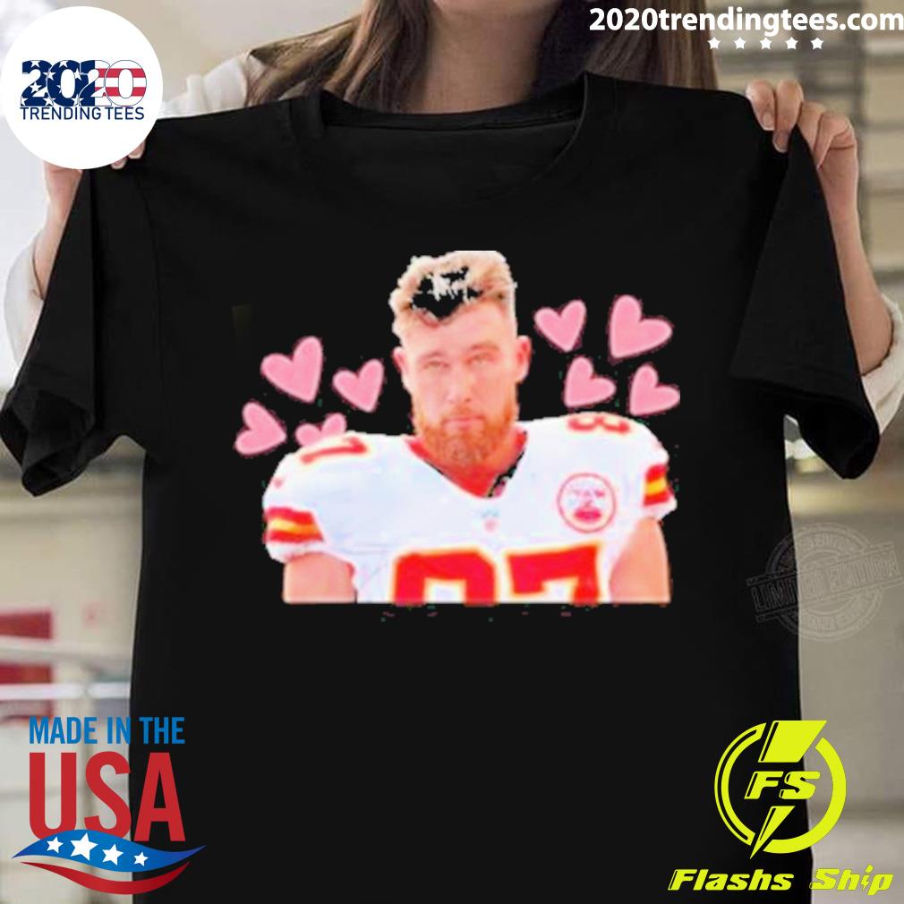 Official travis Kelce Love Super Bowl Champions 2023 - Adult & Kids T-Shirts, Sweatshirts & Hoodies apparel design preview 1