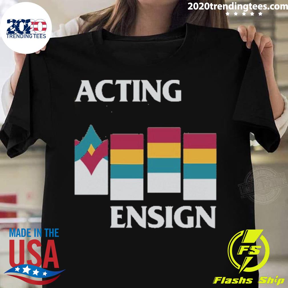 Official trekkie David Davidmcgeoch9 Acting Ensign - Adult & Kids T-Shirts, Sweatshirts & Hoodies apparel design preview 1