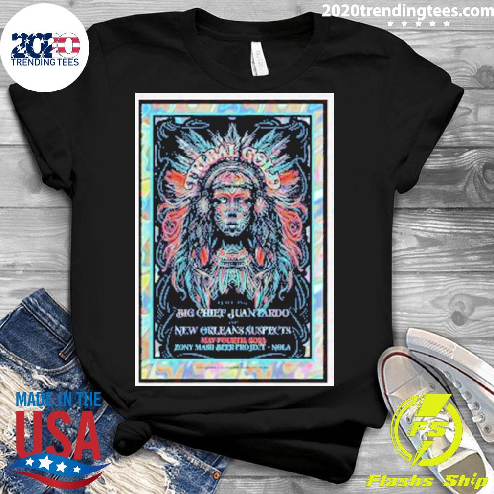 Official tribal Gold New Orleans May 4 2023 Poster - Adult & Kids T-Shirts, Sweatshirts & Hoodies apparel design preview 3