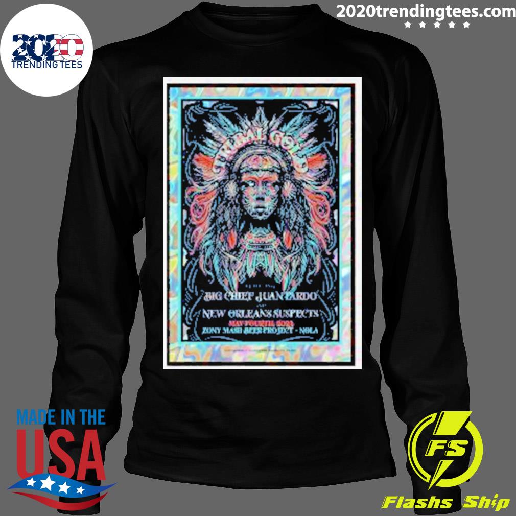 Official tribal Gold New Orleans May 4 2023 Poster - Adult & Kids T-Shirts, Sweatshirts & Hoodies apparel design preview 4