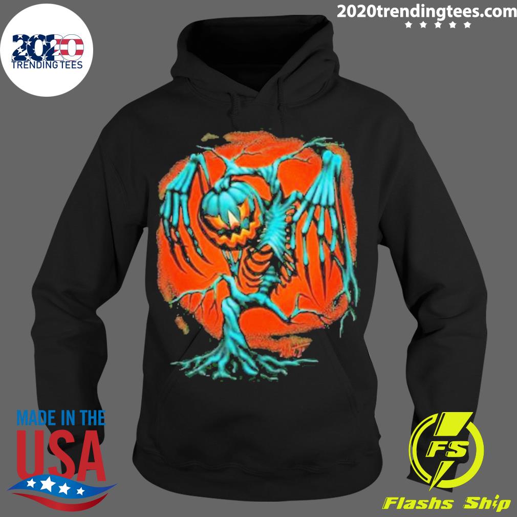Official tricker Tree Pumpkin Halloween 2023 - Adult & Kids T-Shirts, Sweatshirts & Hoodies apparel design preview 2