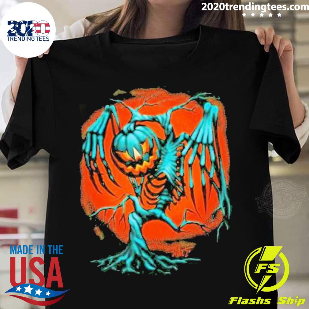 Official tricker Tree Pumpkin Halloween 2023 - Adult & Kids T-Shirts, Sweatshirts & Hoodies apparel design preview 1