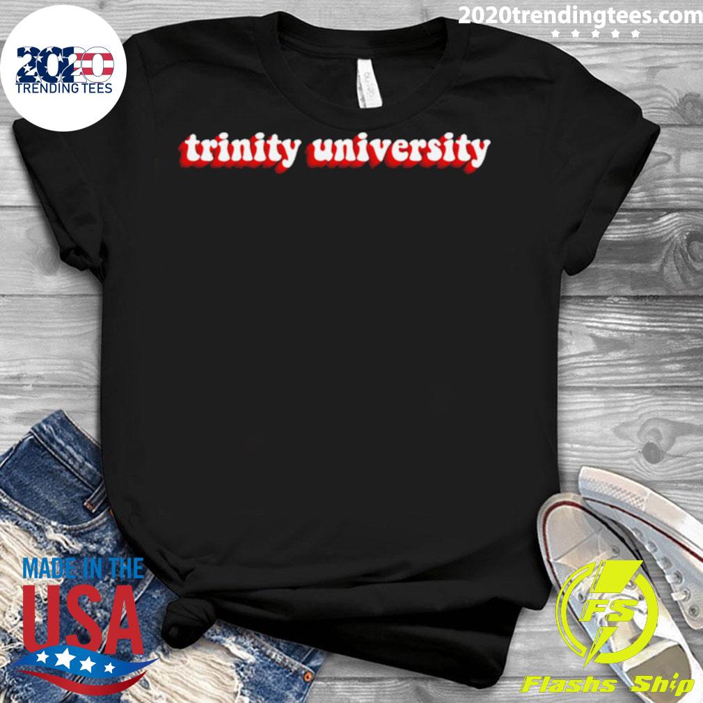 Official trinity University Retro - Adult & Kids T-Shirts, Sweatshirts & Hoodies apparel design preview 3