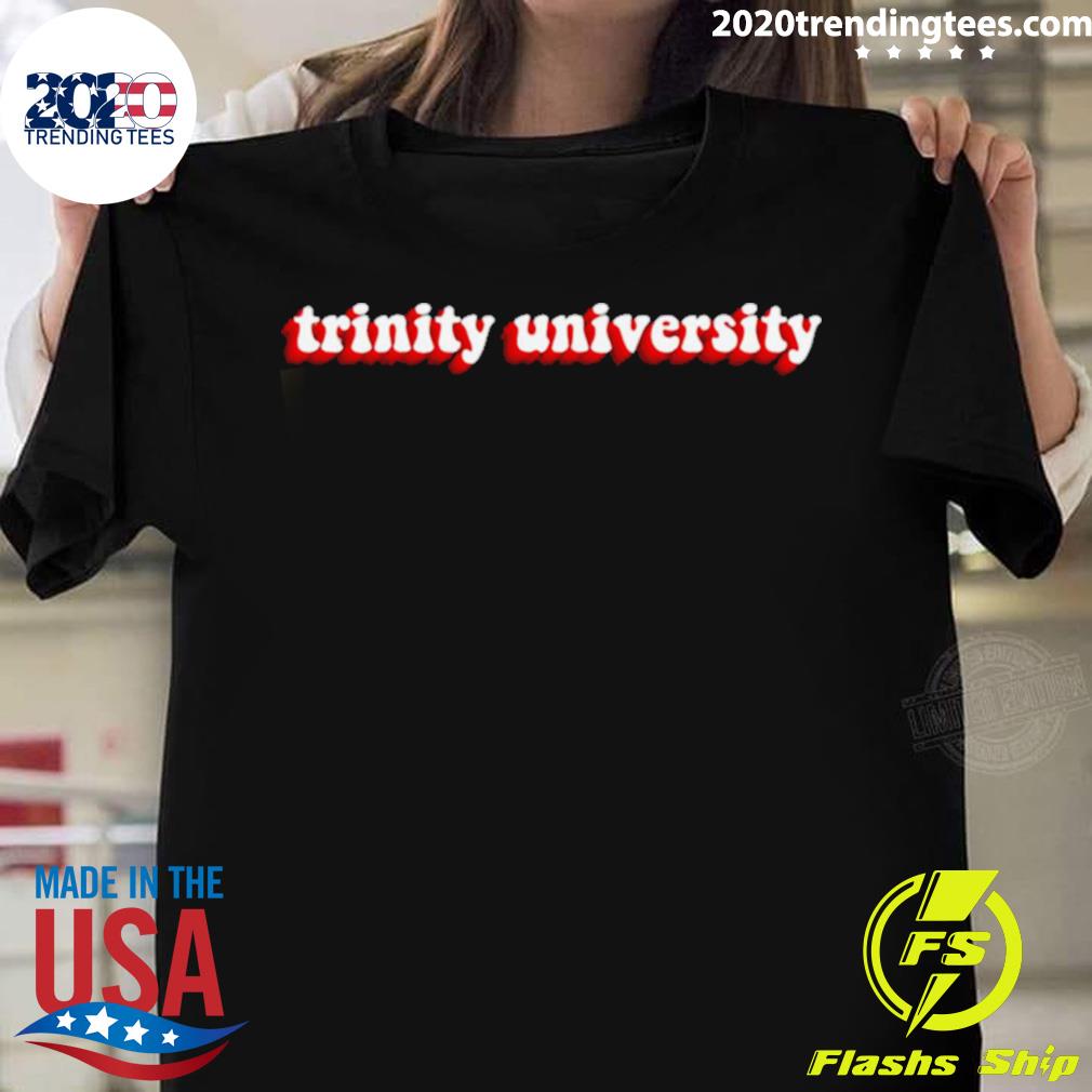 Official trinity University Retro - Adult & Kids T-Shirts, Sweatshirts & Hoodies apparel design preview 1