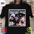 Official triple Grizz Mafia - Adult & Kids T-Shirts, Sweatshirts & Hoodies apparel design preview 1
