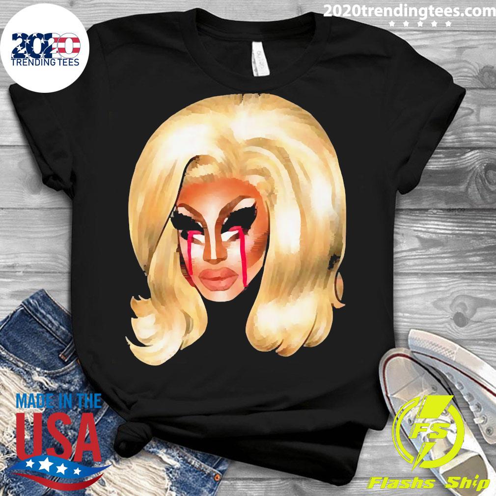 Official Trixie Mattel Cry For Help - Adult & Kids T-Shirts, Sweatshirts & Hoodies apparel design preview 3