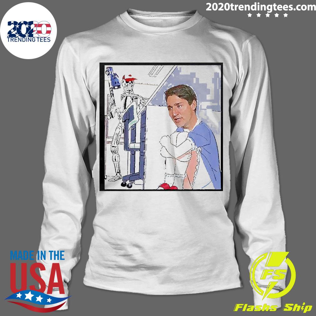 Official Trudeau Hiding - Adult & Kids T-Shirts, Sweatshirts & Hoodies apparel design preview 4