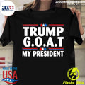 Official trump Goat My President 45th - Adult & Kids T-Shirts, Sweatshirts & Hoodies apparel design preview 1