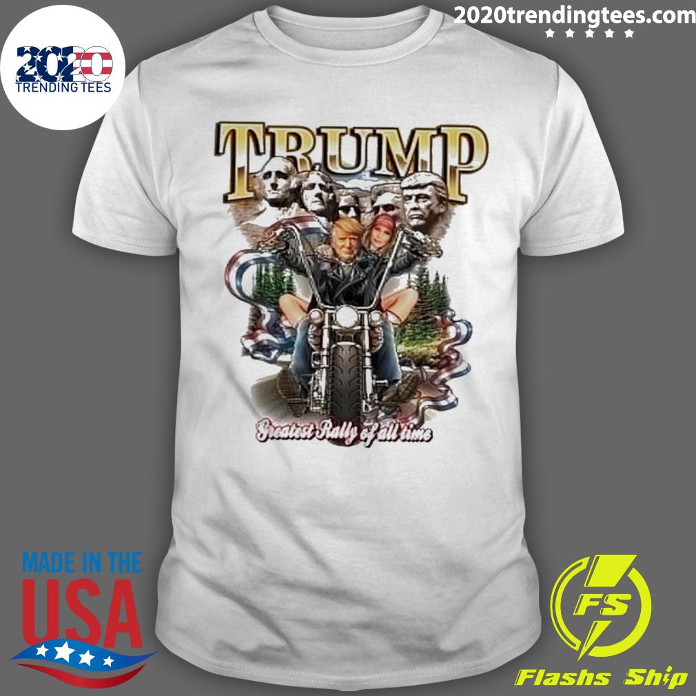 Official trump Greatest Rally Of All Time - Adult & Kids T-Shirts, Sweatshirts & Hoodies apparel design preview 1