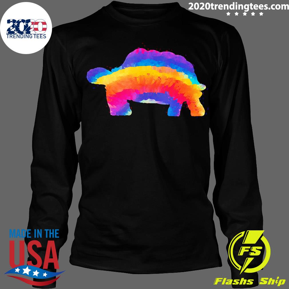 Official turtle Tie Dye Colorful Retro - Adult & Kids T-Shirts, Sweatshirts & Hoodies apparel design preview 4