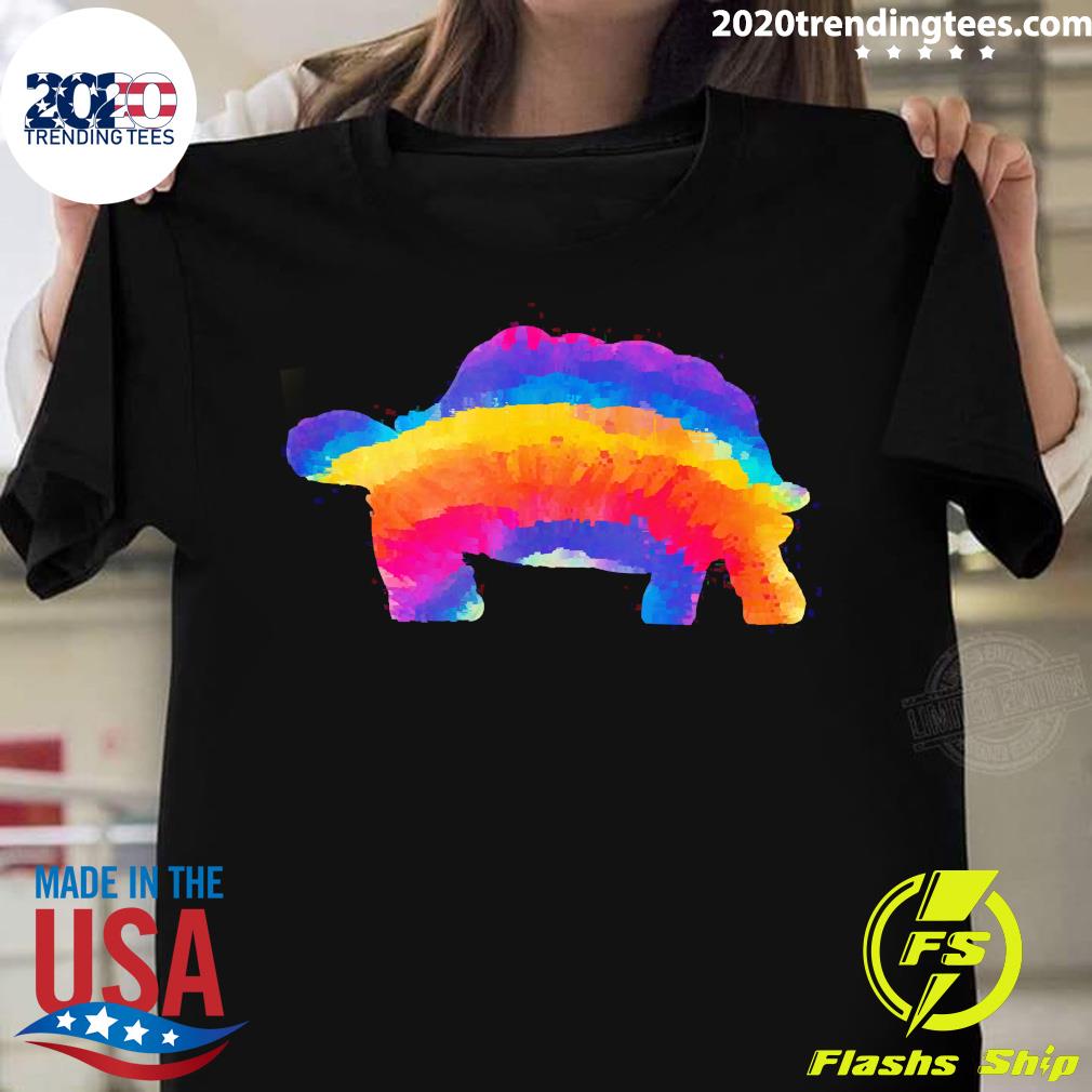 Official turtle Tie Dye Colorful Retro - Adult & Kids T-Shirts, Sweatshirts & Hoodies apparel design preview 1