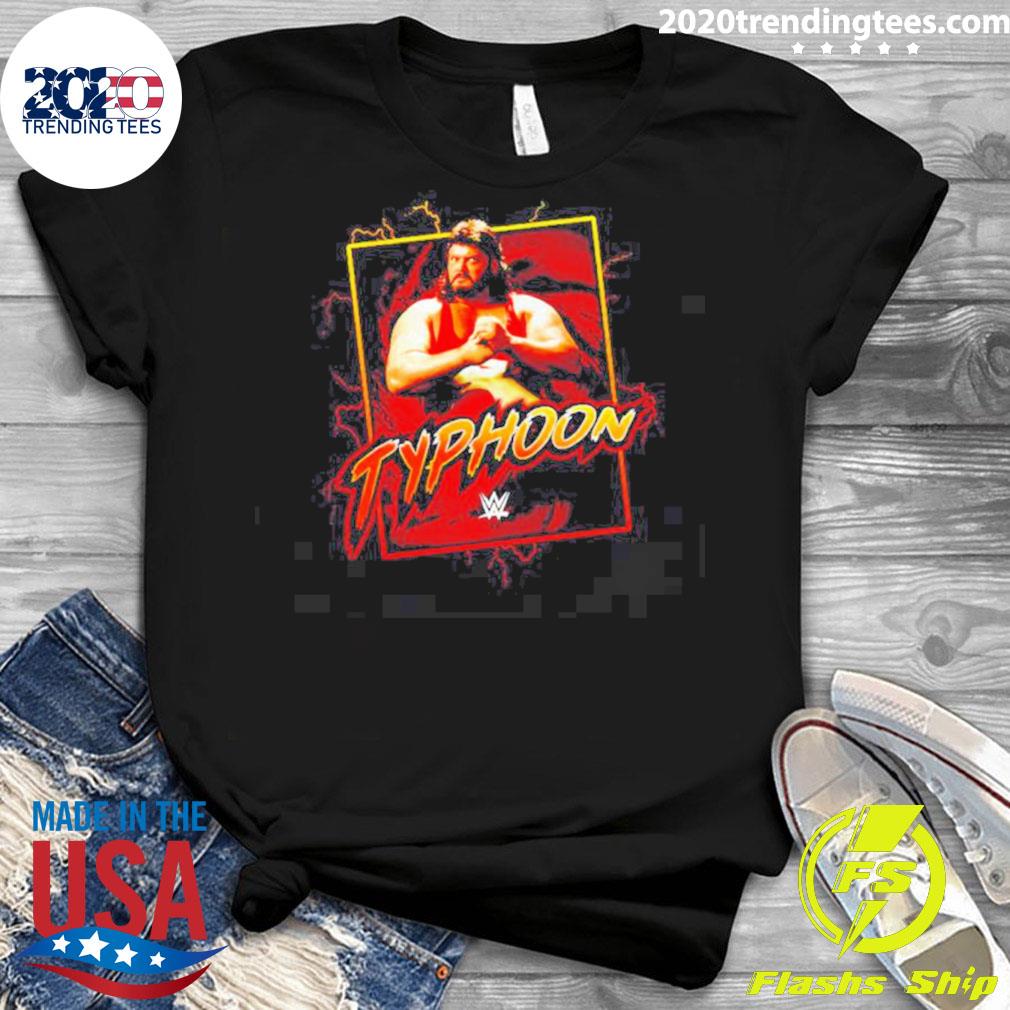Official typhoon Electricity Legends Wwe - Adult & Kids T-Shirts, Sweatshirts & Hoodies apparel design preview 3