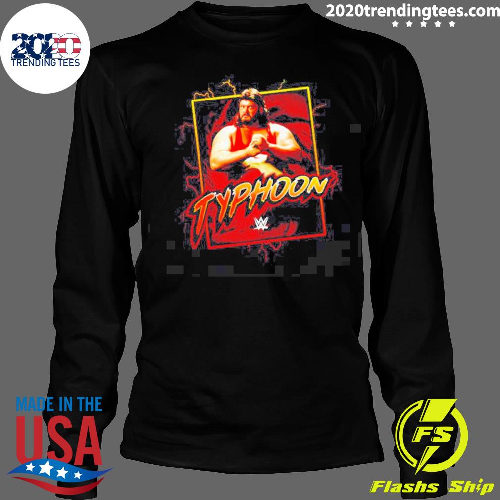 Official typhoon Electricity Legends Wwe - Adult & Kids T-Shirts, Sweatshirts & Hoodies apparel design preview 4