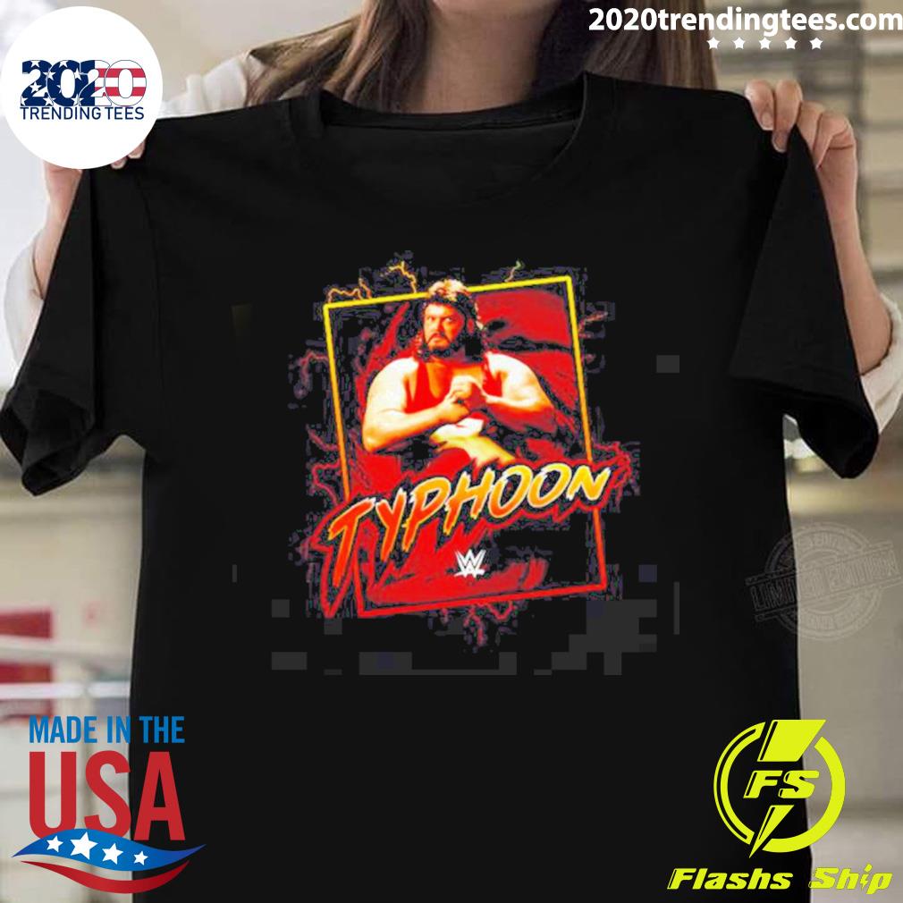 Official typhoon Electricity Legends Wwe - Adult & Kids T-Shirts, Sweatshirts & Hoodies apparel design preview 1