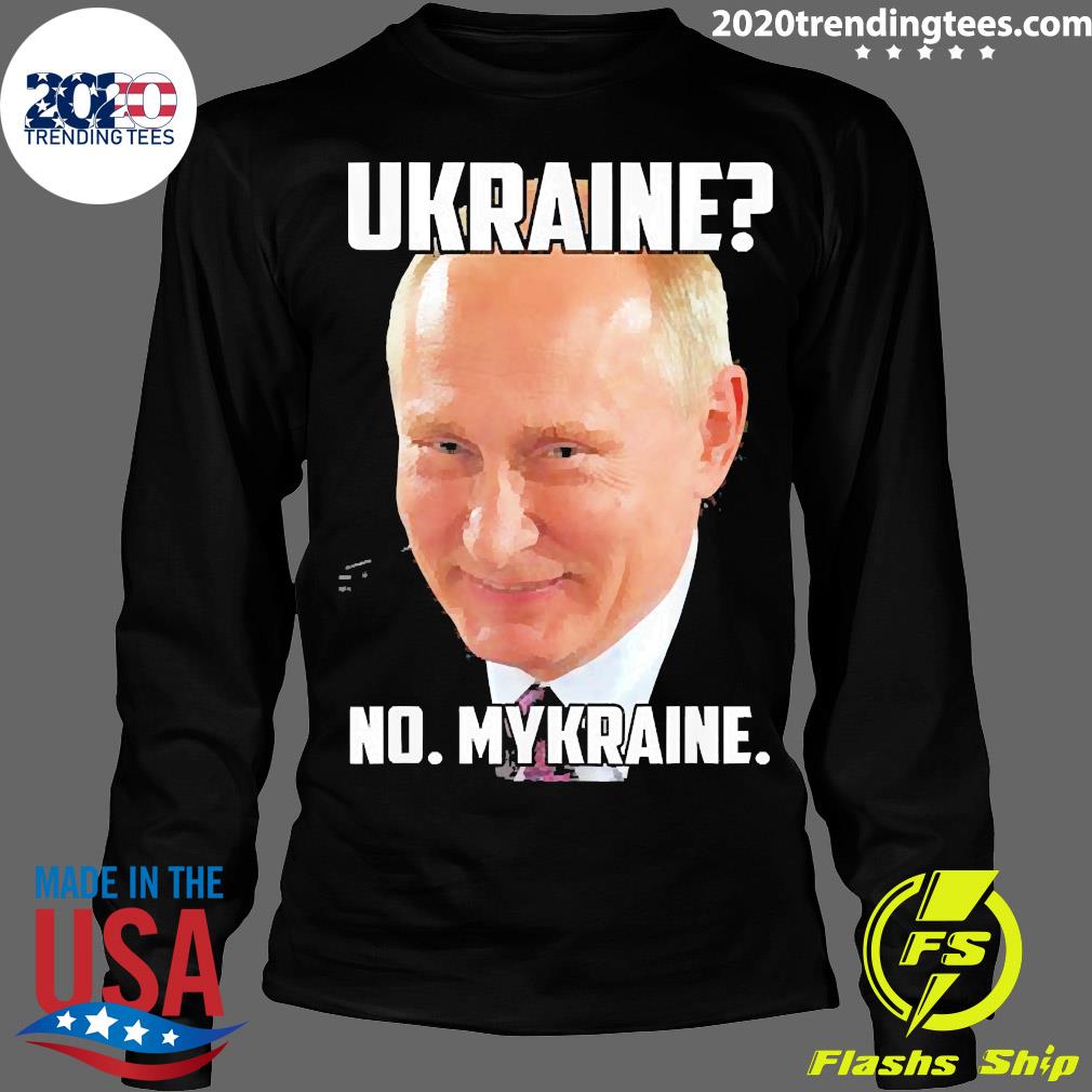 Official ukraine No Mykraine Putin Meme Support - Adult & Kids T-Shirts, Sweatshirts & Hoodies apparel design preview 4