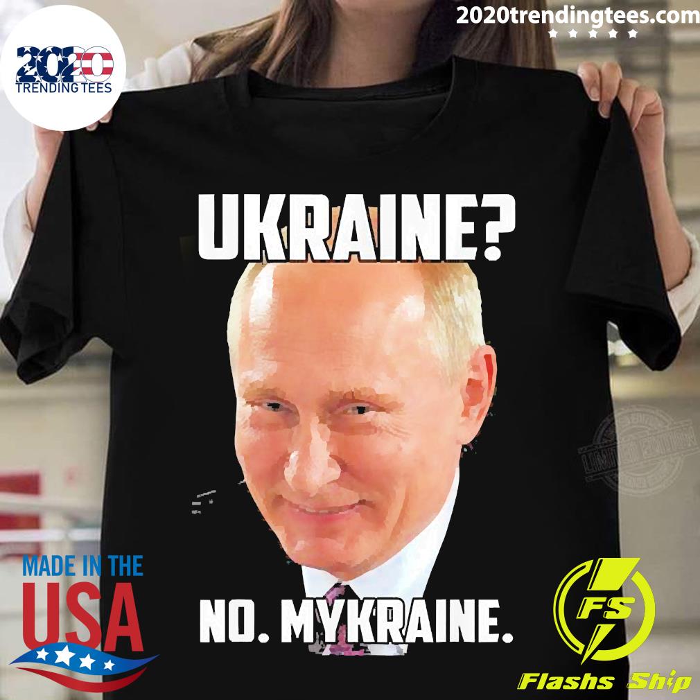 Official ukraine No Mykraine Putin Meme Support - Adult & Kids T-Shirts, Sweatshirts & Hoodies apparel design preview 1