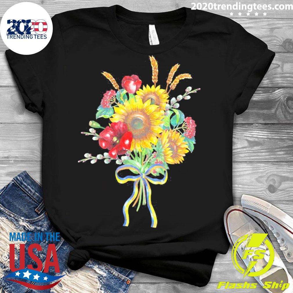 Official ukraine Sunflower And Wildflowers Bundle - Adult & Kids T-Shirts, Sweatshirts & Hoodies apparel design preview 3