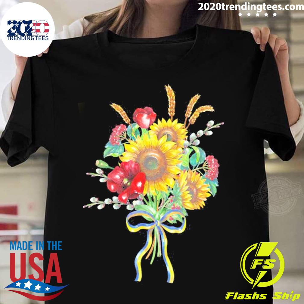 Official ukraine Sunflower And Wildflowers Bundle - Adult & Kids T-Shirts, Sweatshirts & Hoodies apparel design preview 1
