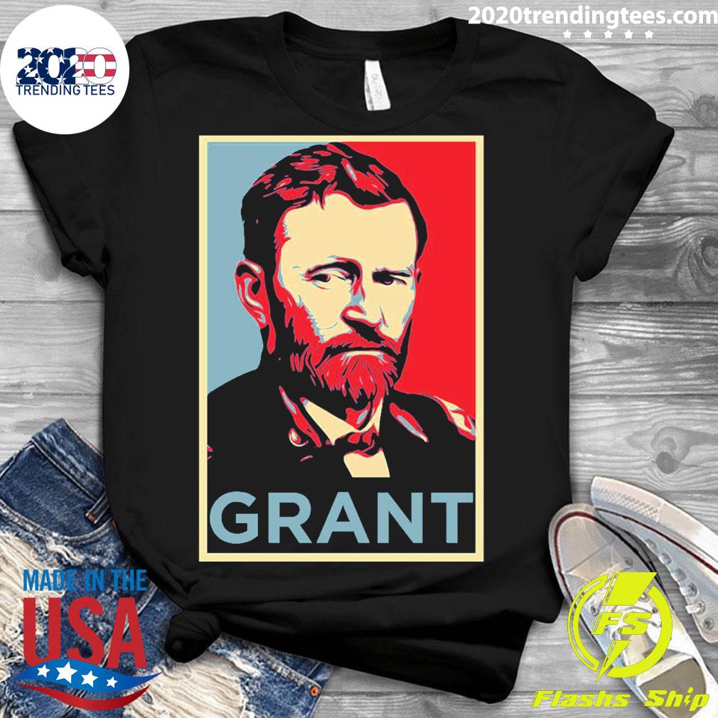Official ulysses S. Grant - Adult & Kids T-Shirts, Sweatshirts & Hoodies apparel design preview 3