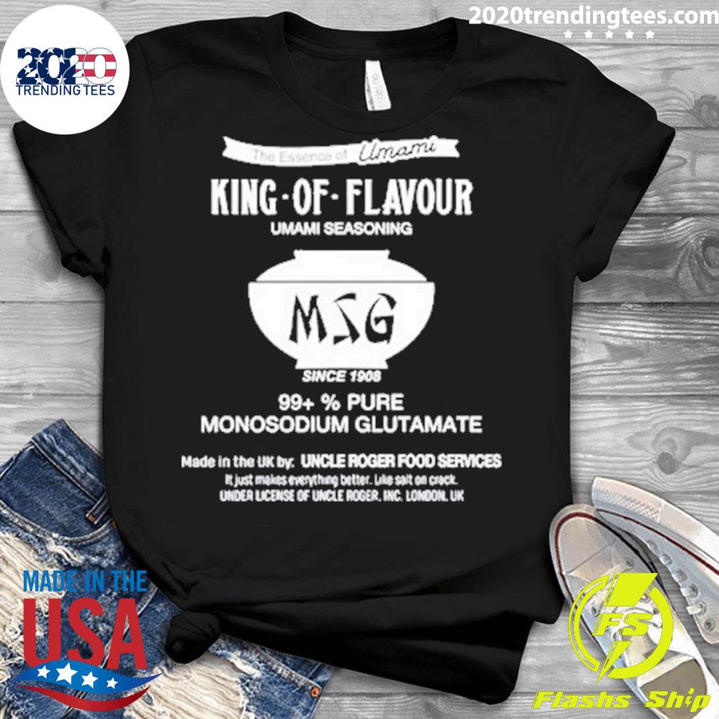 Official uncle Roger King Of Flavor - Adult & Kids T-Shirts, Sweatshirts & Hoodies apparel design preview 3