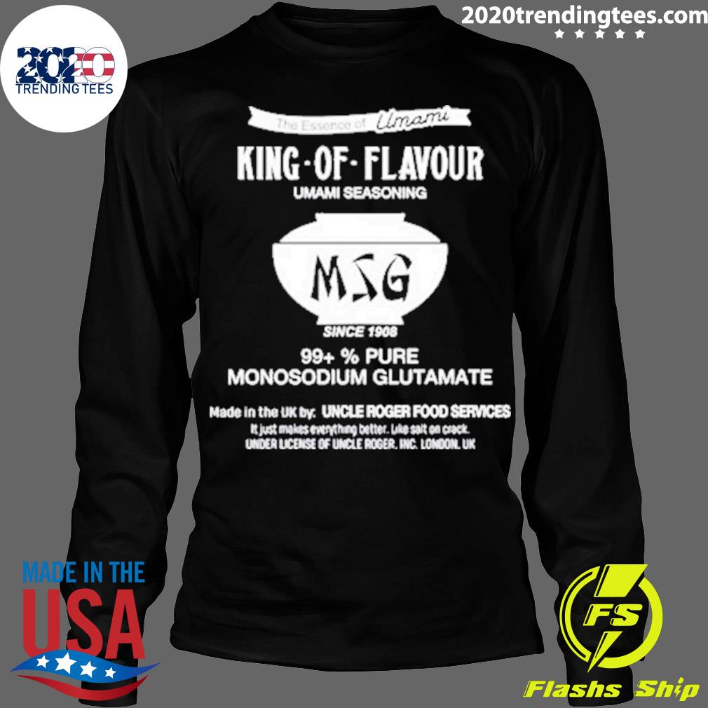 Official uncle Roger King Of Flavor - Adult & Kids T-Shirts, Sweatshirts & Hoodies apparel design preview 4