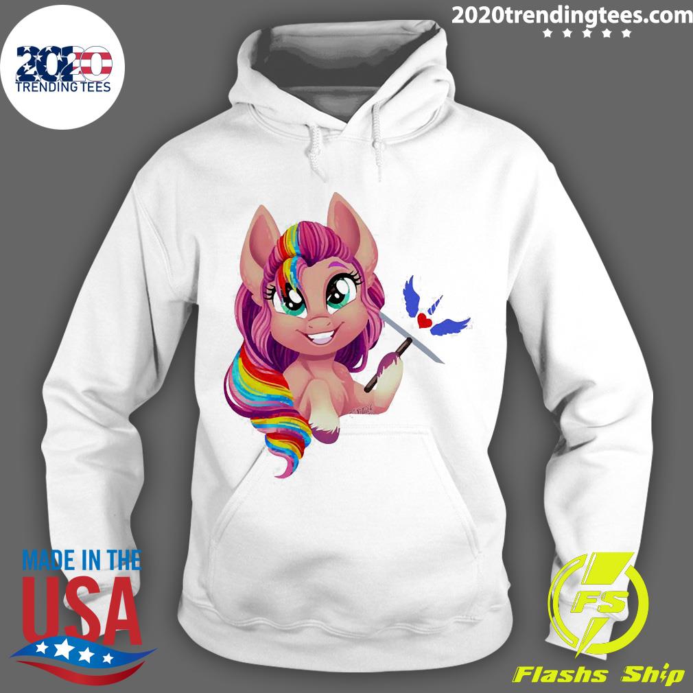 Official Unicorn Sunny Chibi - Adult & Kids T-Shirts, Sweatshirts & Hoodies apparel design preview 2