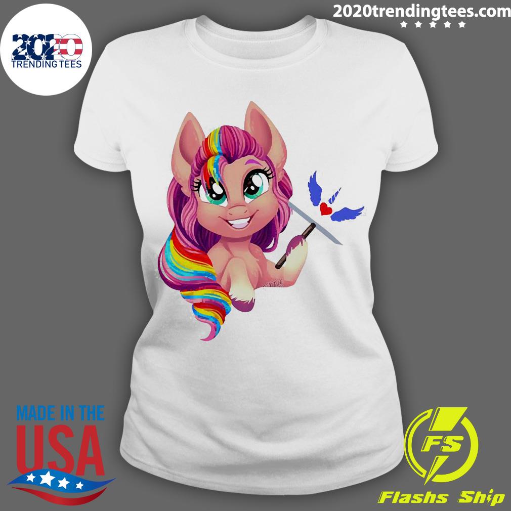 Official Unicorn Sunny Chibi - Adult & Kids T-Shirts, Sweatshirts & Hoodies apparel design preview 3