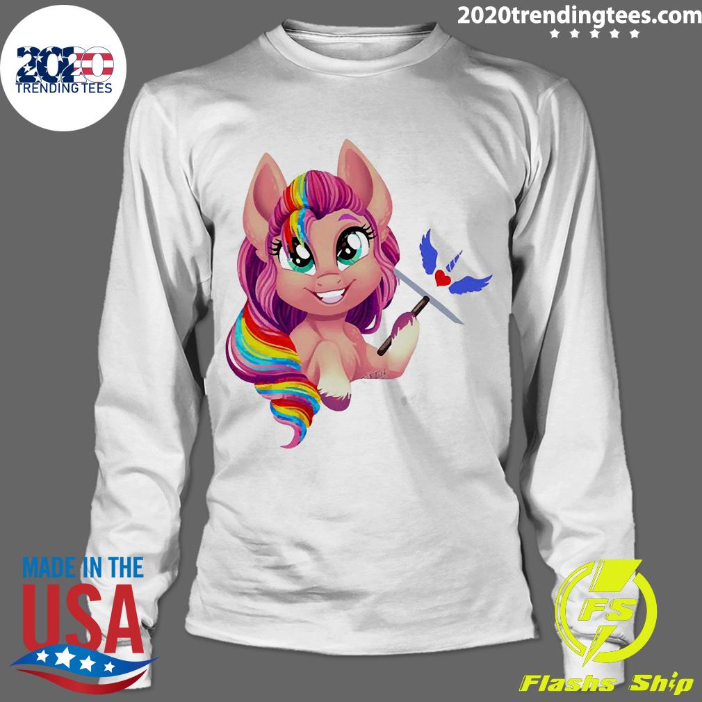 Official Unicorn Sunny Chibi - Adult & Kids T-Shirts, Sweatshirts & Hoodies apparel design preview 4