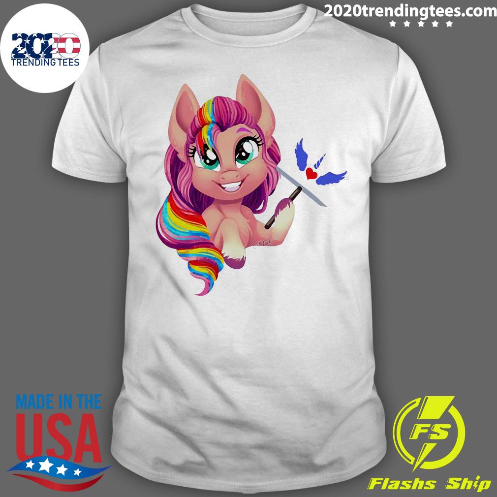 Official Unicorn Sunny Chibi - Adult & Kids T-Shirts, Sweatshirts & Hoodies apparel design preview 1