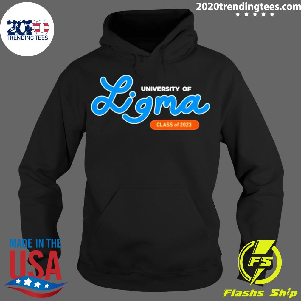 Official university Of Ligma Class 2023 - Adult & Kids T-Shirts, Sweatshirts & Hoodies apparel design preview 2