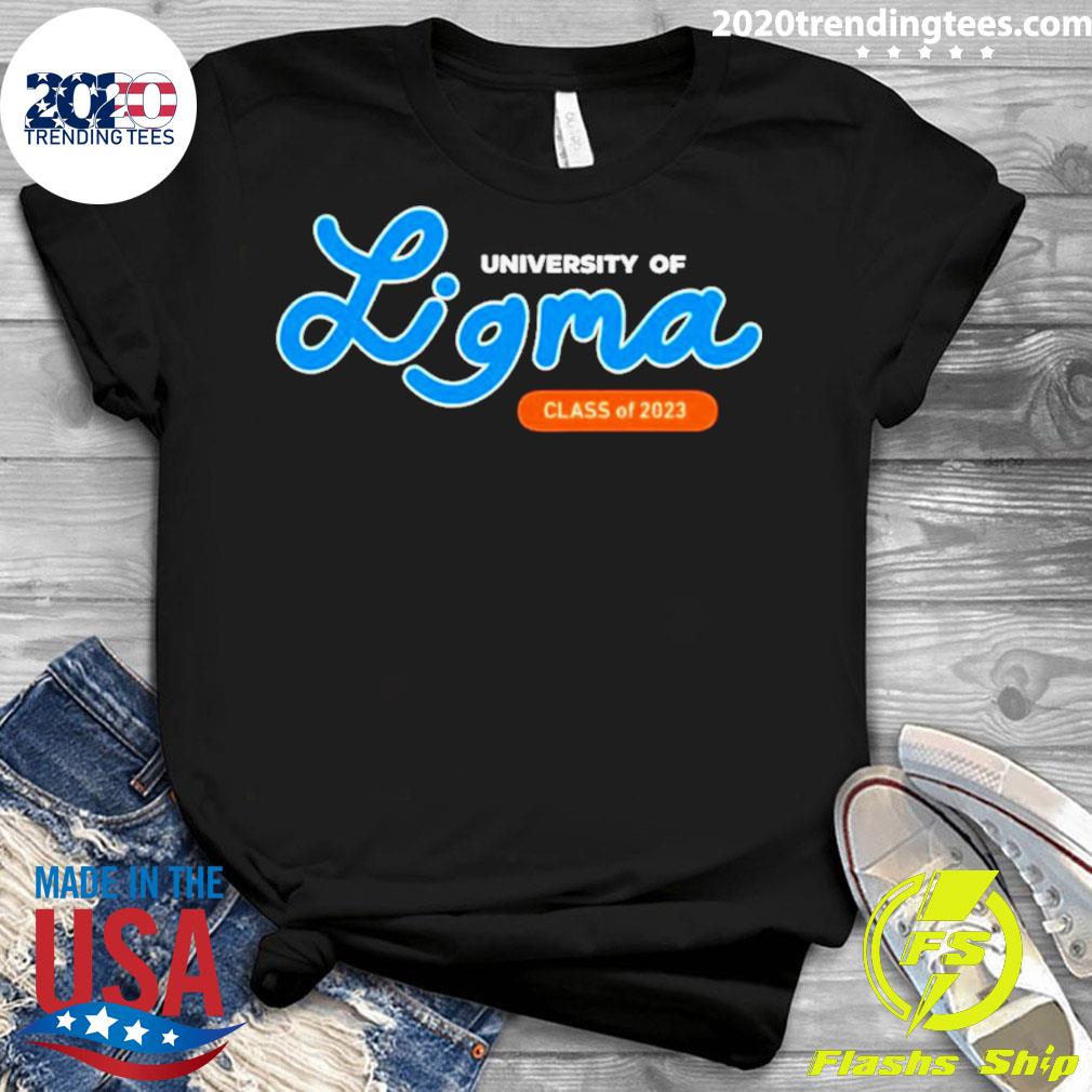Official university Of Ligma Class 2023 - Adult & Kids T-Shirts, Sweatshirts & Hoodies apparel design preview 3
