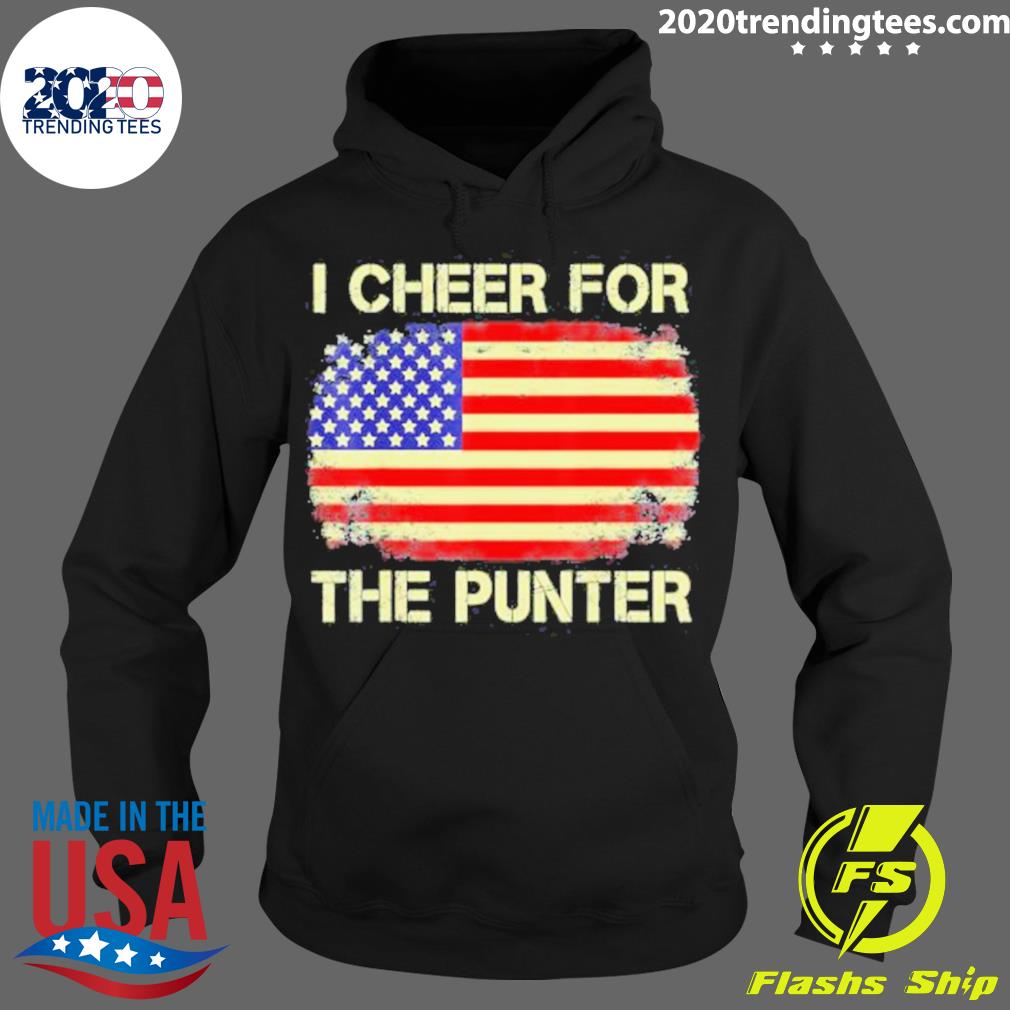 Official uSA American Flag Football I Cheer For The - Adult & Kids T-Shirts, Sweatshirts & Hoodies apparel design preview 2