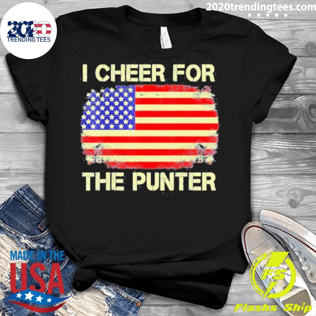 Official uSA American Flag Football I Cheer For The - Adult & Kids T-Shirts, Sweatshirts & Hoodies apparel design preview 3