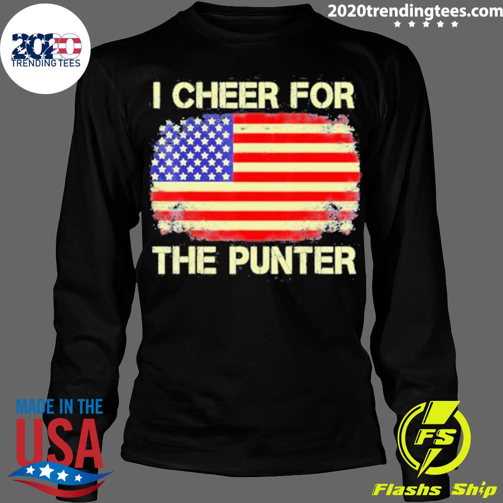Official uSA American Flag Football I Cheer For The - Adult & Kids T-Shirts, Sweatshirts & Hoodies apparel design preview 4
