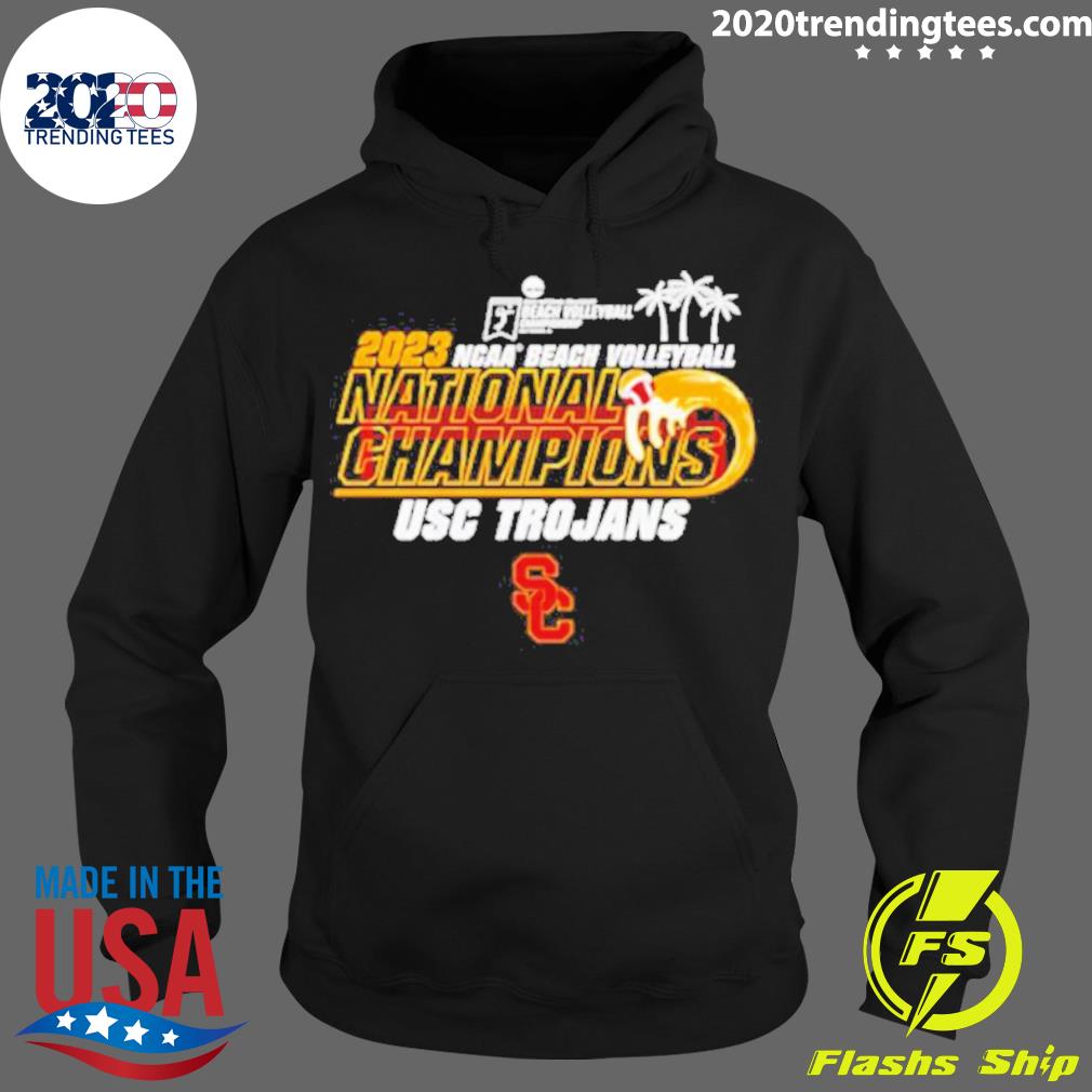 Official usc Trojans 2023 Ncaa Beach Volleyball - Adult & Kids T-Shirts, Sweatshirts & Hoodies apparel design preview 2