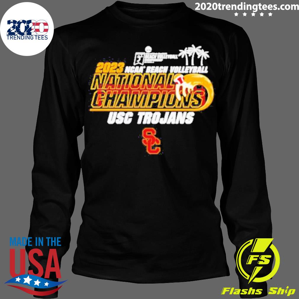 Official usc Trojans 2023 Ncaa Beach Volleyball - Adult & Kids T-Shirts, Sweatshirts & Hoodies apparel design preview 4