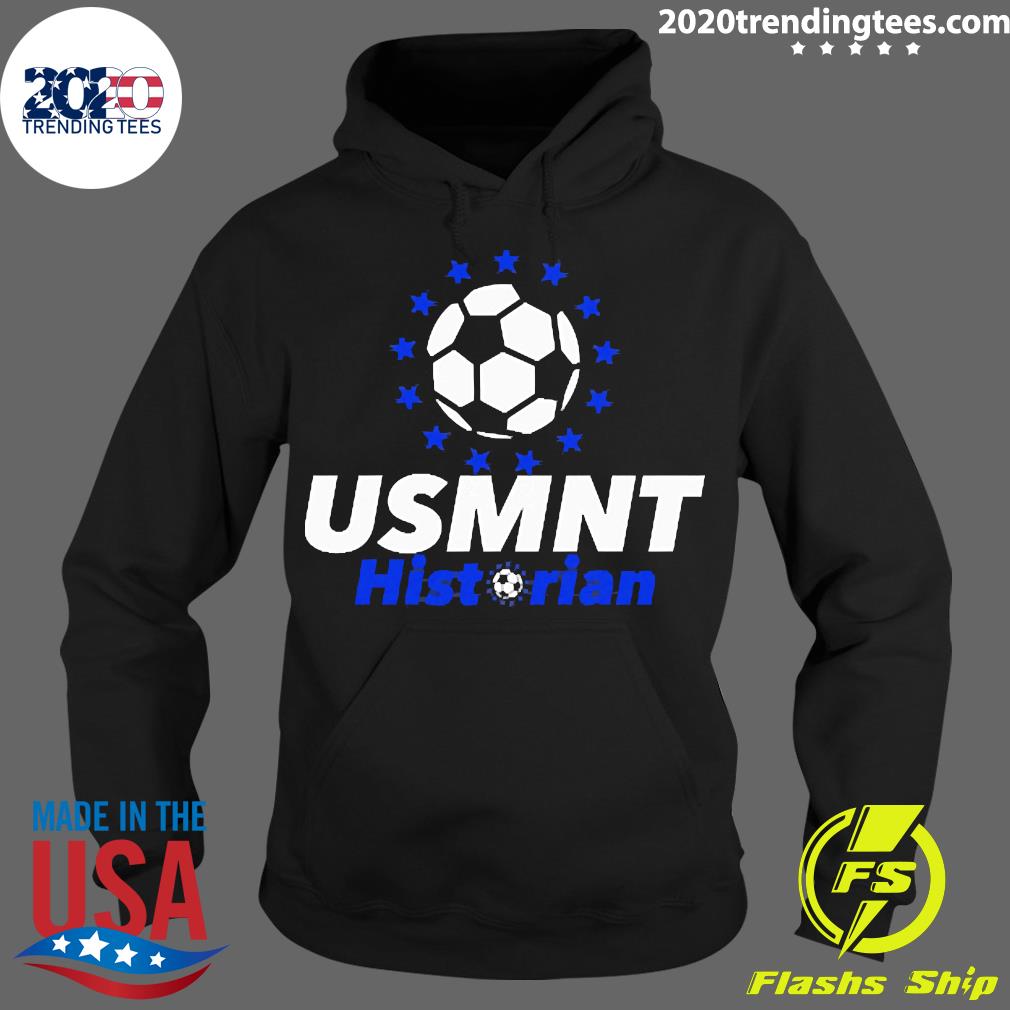 Official usmnt Historian - Adult & Kids T-Shirts, Sweatshirts & Hoodies apparel design preview 2