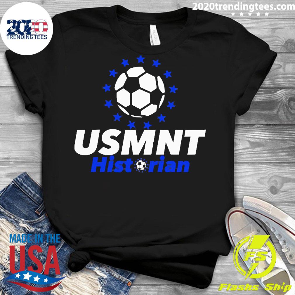 Official usmnt Historian - Adult & Kids T-Shirts, Sweatshirts & Hoodies apparel design preview 3