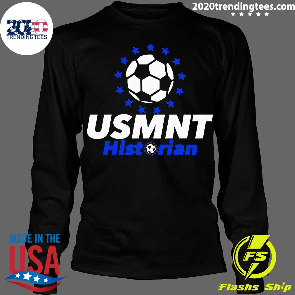 Official usmnt Historian - Adult & Kids T-Shirts, Sweatshirts & Hoodies apparel design preview 4
