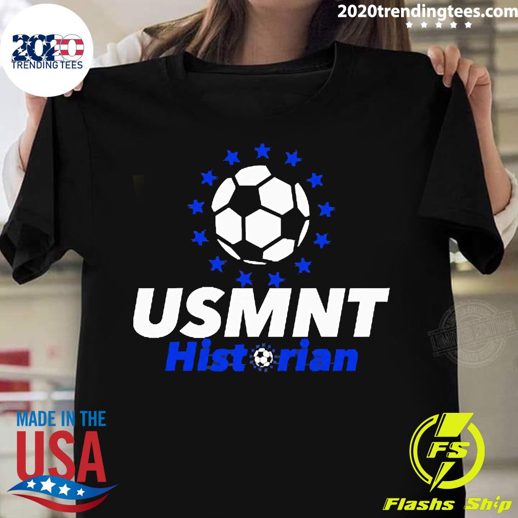 Official usmnt Historian - Adult & Kids T-Shirts, Sweatshirts & Hoodies apparel design preview 1
