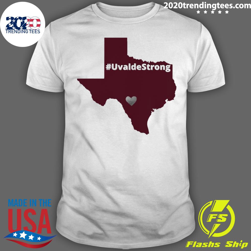 Official uvalde Strong - Adult & Kids T-Shirts, Sweatshirts & Hoodies apparel design preview 1