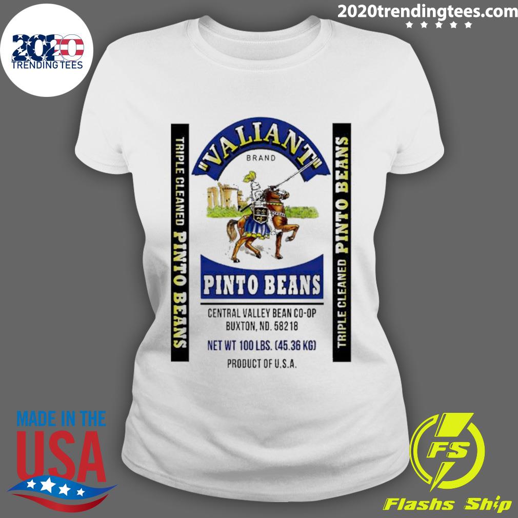 Official valiant Pinto Beans - Adult & Kids T-Shirts, Sweatshirts & Hoodies apparel design preview 3