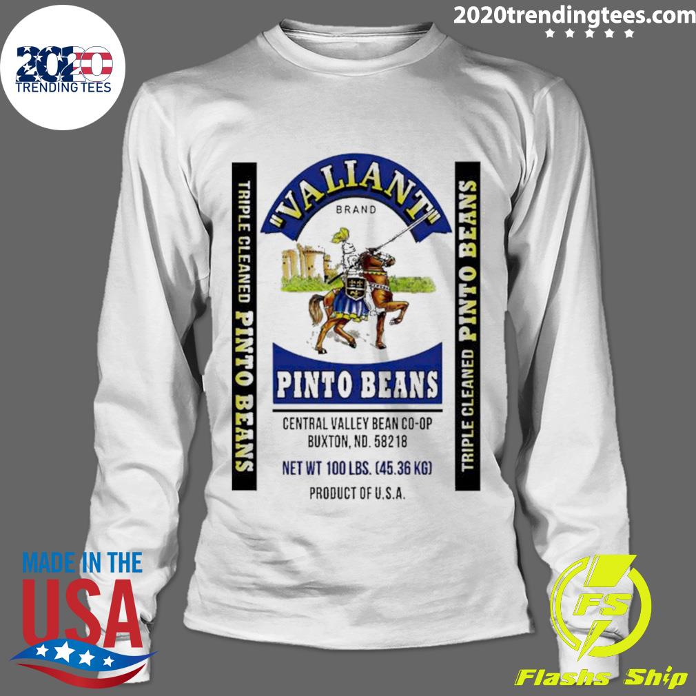 Official valiant Pinto Beans - Adult & Kids T-Shirts, Sweatshirts & Hoodies apparel design preview 4
