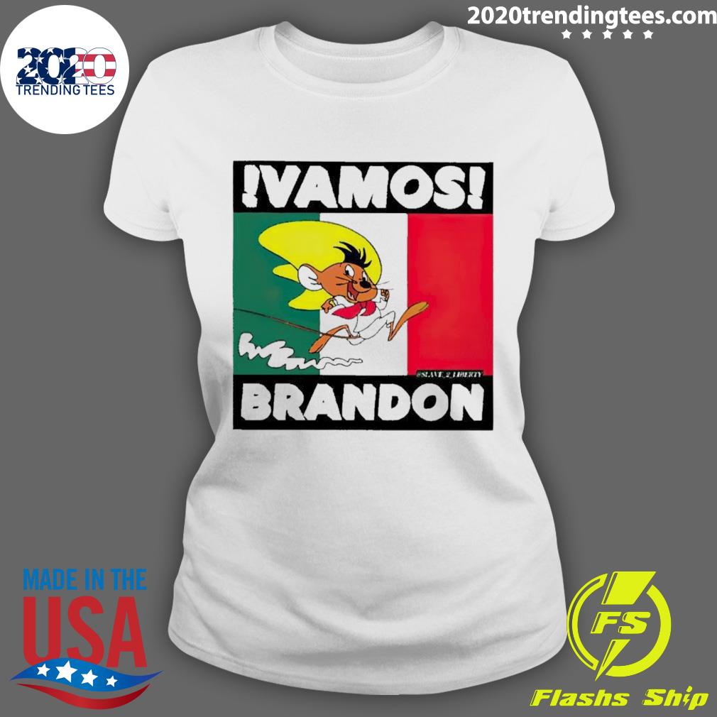Official vamos Brandon New - Adult & Kids T-Shirts, Sweatshirts & Hoodies apparel design preview 3