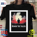 Official veteran Honor The Fallen - Adult & Kids T-Shirts, Sweatshirts & Hoodies apparel design preview 1