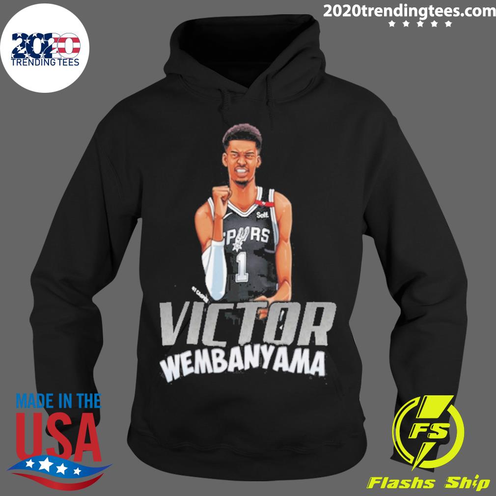 Official victor Wembanyama - Adult & Kids T-Shirts, Sweatshirts & Hoodies apparel design preview 2