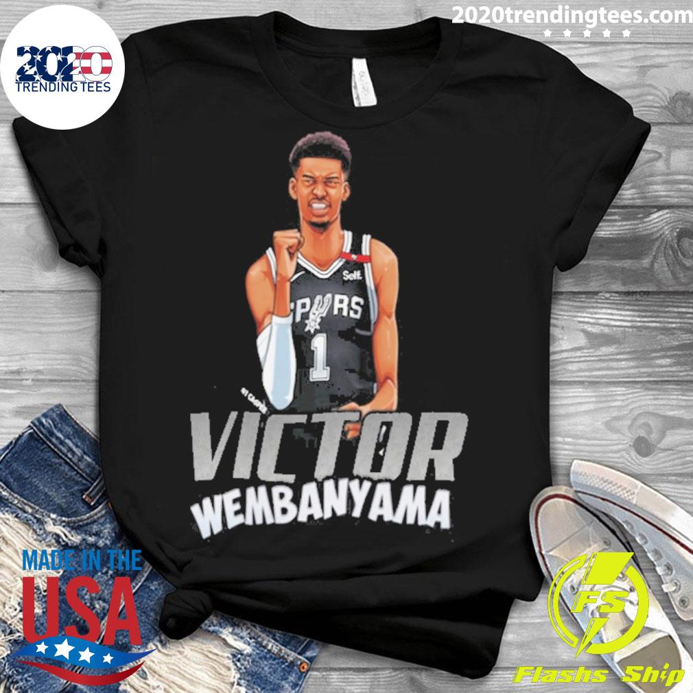 Official victor Wembanyama - Adult & Kids T-Shirts, Sweatshirts & Hoodies apparel design preview 3