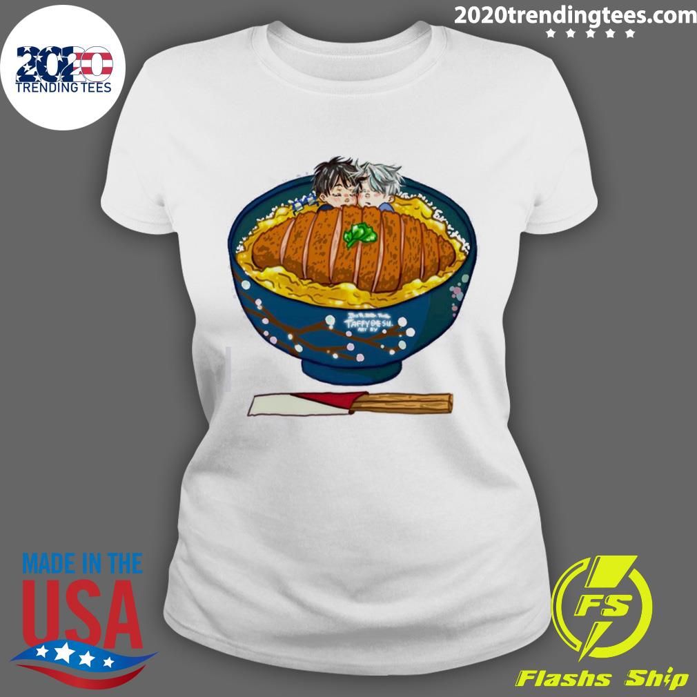 Official victuuri Katsudon - Adult & Kids T-Shirts, Sweatshirts & Hoodies apparel design preview 3