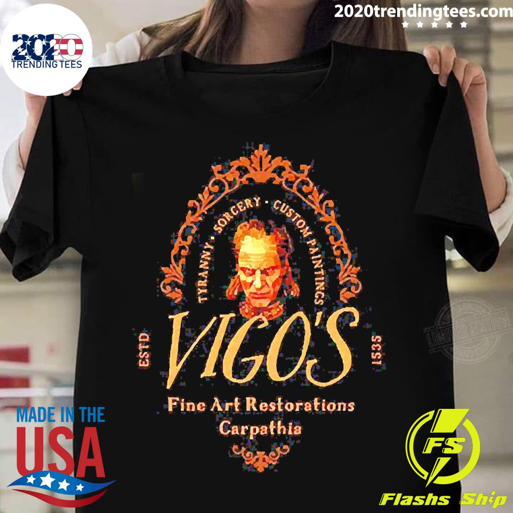 Official Vigo's Fine Art Restorations Carpathia - Adult & Kids T-Shirts, Sweatshirts & Hoodies apparel design preview 1